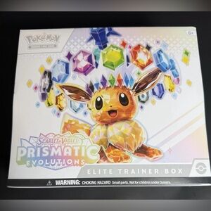 Pokemon Prismatic Evolutions Elite Trainer Box